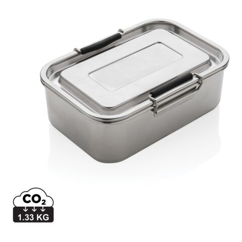 RCS Recycled stainless steel leakproof lunch box silver | No Branding | not available | not available