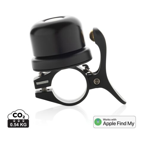 Pedalfinder bike bell with worldwide locating black | No Branding | not available | not available