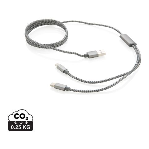 3-in-1 braided cable