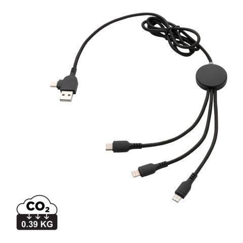 Light up logo 6-in-1 cable