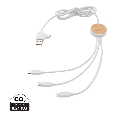 RCS recycled plastic Ontario 6-in-1 cable White | No Branding | not available | not available