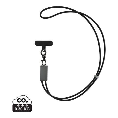 Terra RCS recycled PET phone cord with dual charge cable