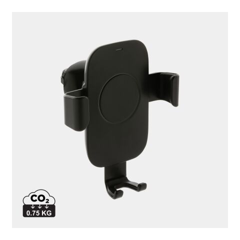 RCS recycled plastic 10W wireless charging car holder