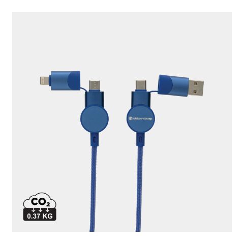Oakland RCS recycled plastic 6-in-1 fast charging 45W cable