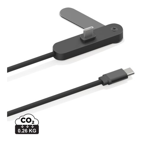 Aluvia RCS 65W PD Cable with adjustable phone stand black | No Branding | not available | not available