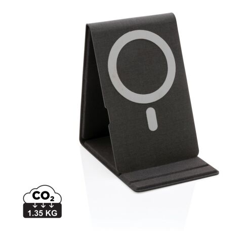 Artic Magnetic 10W wireless charging phone stand black | No Branding | not available | not available