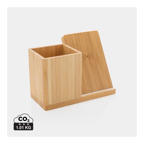 Calgary FSC® bamboo 10W wireless charger
