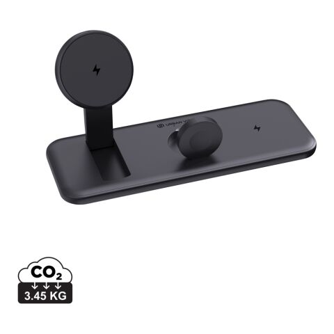 Urban Vitamin Torrance 3 in 1 magnetic 15W charger black | No Branding | not available | not available