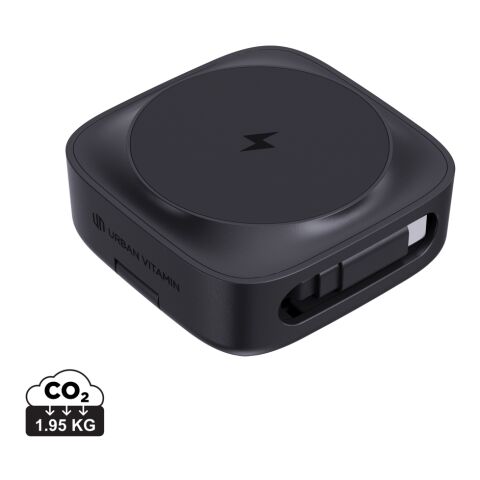 Urban Vitamin Goleta 2-in-1 15W magnetic wireless charger black | No Branding | not available | not available