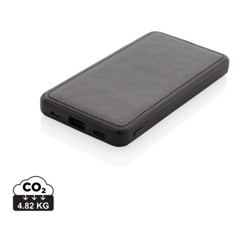 Tusca 10.000 mAh PU powerbank black | No Branding | not available | not available
