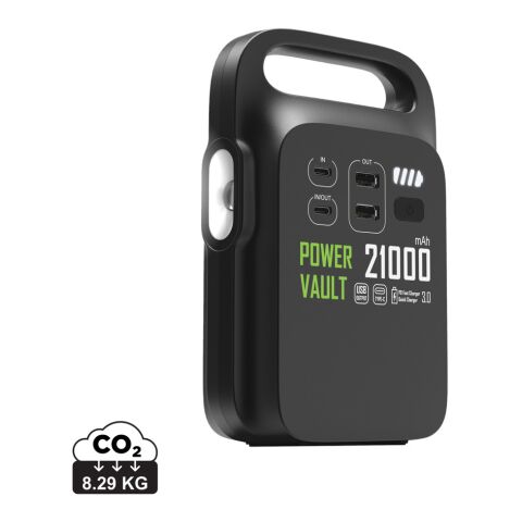 Power Vault RCS rplastic 21000 mAh portable power station black | No Branding | not available | not available
