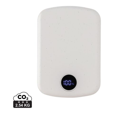 MagBoost RCS recycled plastic 5000 mah magnetic powerbank white | No Branding | not available | not available