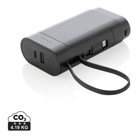 CycleCell 10,000 mah removable battery powerbank black | No Branding | not available | not available