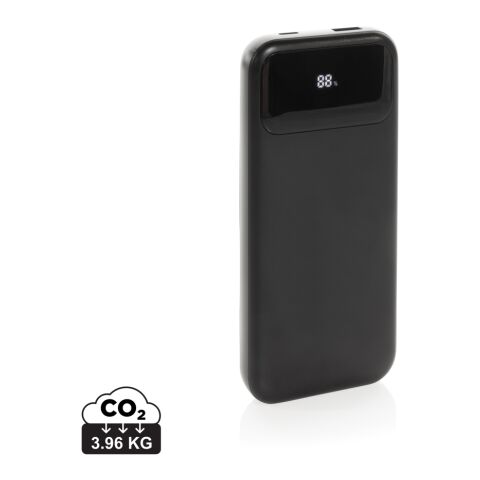 Turbopack RCS rplastic powerbank 10.000 integrated cables black | No Branding | not available | not available