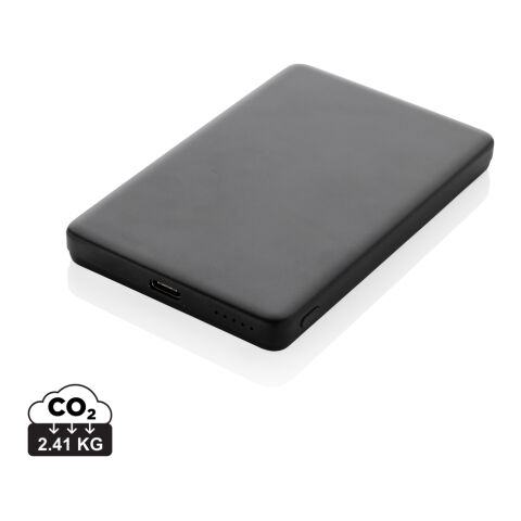 Orion RCS recycled aluminum 5000 mah 5W magnetic powerbank black | No Branding | not available | not available