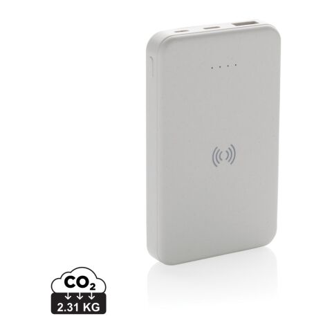 RCS recycled plastic 5.000 mAh 5W wireless powerbank