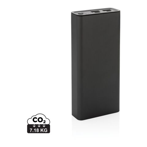 Terra RCS recycled 20W aluminum powerbank 20.000 mAh grey | No Branding | not available | not available