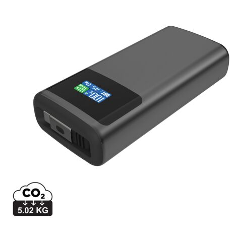 Quantum RCS ultra-fast PD45W 10.000mAh powerbank with screen grey-black | No Branding | not available | not available