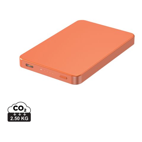 Urban Vitamin Marin 5000mAh magnetic 15W wireless powerbank orange | No Branding | not available | not available