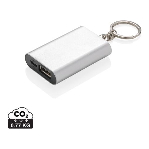 1.000 mAh keychain powerbank grey | No Branding | not available | not available