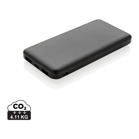 High Density 10.000 mAh Pocket Powerbank black | No Branding | not available | not available