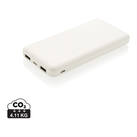 High Density 10.000 mAh Pocket Powerbank white | No Branding | not available | not available