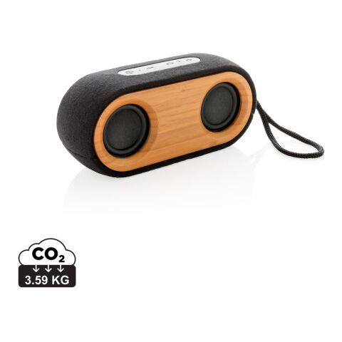 Bamboo X double speaker black-brown | No Branding | not available | not available