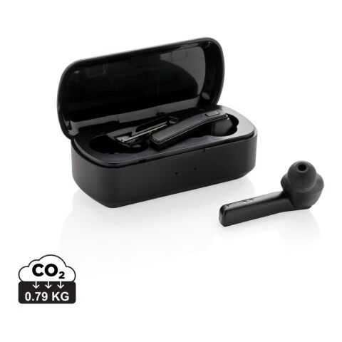 Free Flow TWS earbuds in charging case black | No Branding | not available | not available
