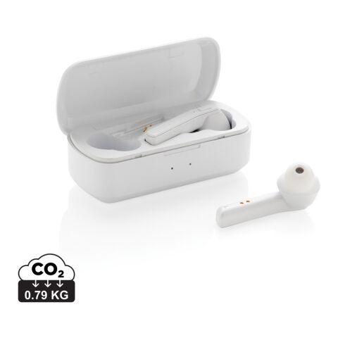 Free Flow TWS earbuds in charging case white | No Branding | not available | not available