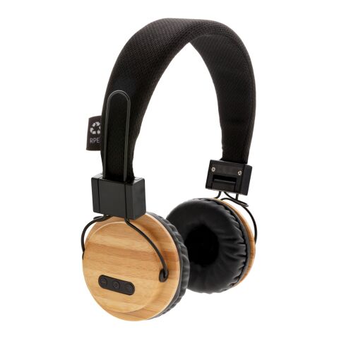 Bamboo wireless headphone