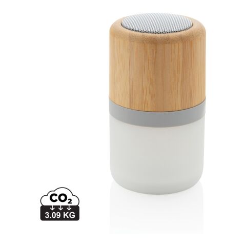 Bamboo colour changing 3W speaker light