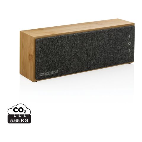 Wynn 10W FSC® bamboo wireless speaker brown | No Branding | not available | not available
