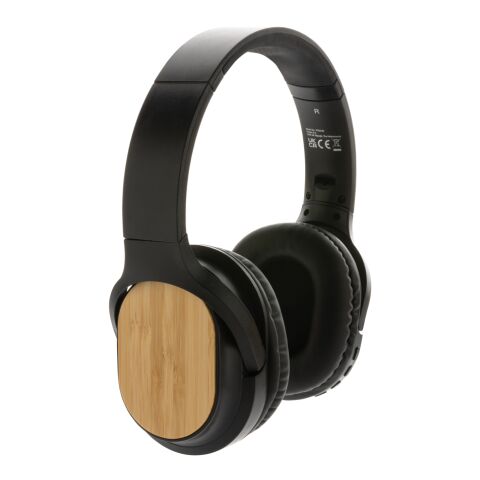 RCS and FSC® bamboo Elite Foldable wireless headphone