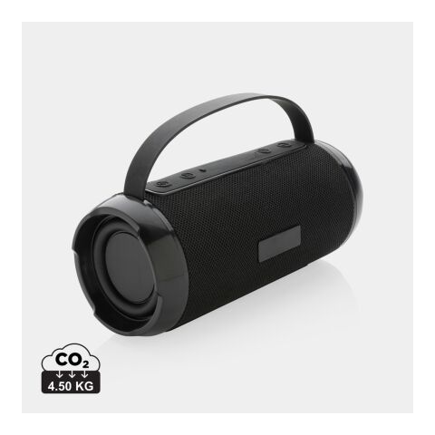 RCS recycled plastic Soundboom waterproof 6W speaker black | No Branding | not available | not available