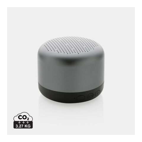 Terra RCS recycled aluminum 5W wireless speaker grey | No Branding | not available | not available