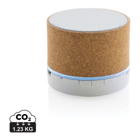 FSC® cork 3W wireless speaker brown | No Branding | not available | not available