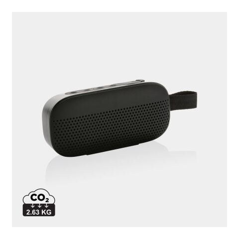RCS recycled plastic Soundbox 5W speaker black | No Branding | not available | not available