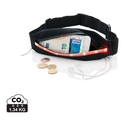 Running belt with LED black | No Branding | not available | not available