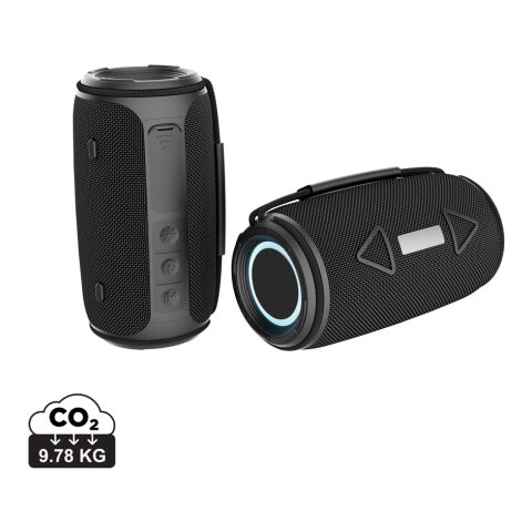Prisma RCS recycled plastic IPX 4 waterpoof 16W speaker black | No Branding | not available | not available