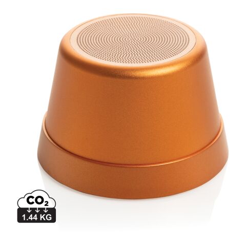Nivio RCS recycled aluminum magnetic 5W Speaker orange | No Branding | not available | not available