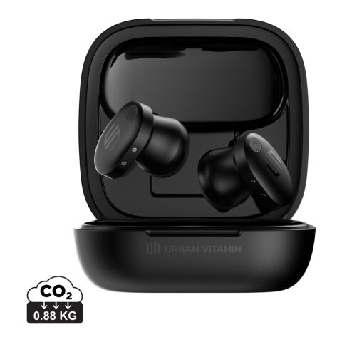 Lakewood RCS recycled and repairable wireless earbuds black | No Branding | not available | not available
