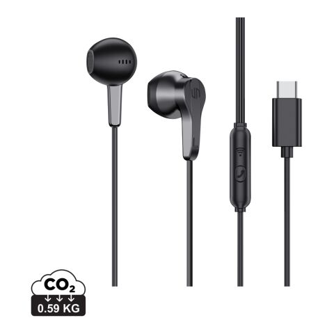 Urban Vitamin Hartford RCS wired earbuds black
