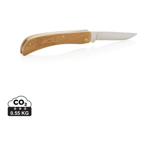 FSC® wooden knife brown | No Branding | not available | not available