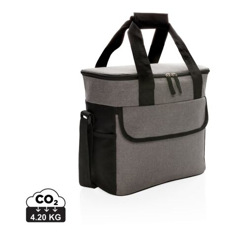 Large basic cooler bag grey-black | No Branding | not available | not available | not available