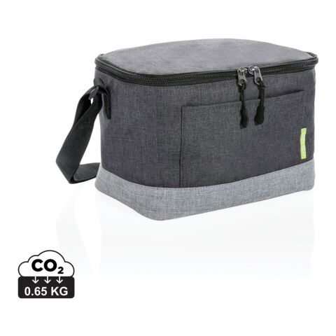 Duo colour RPET cooler bag grey-grey | No Branding | not available | not available