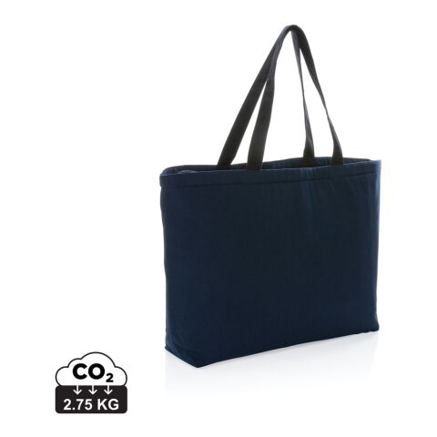 Impact Aware™ 285 gsm rcanvas large cooler tote undyed navy | No Branding | not available | not available