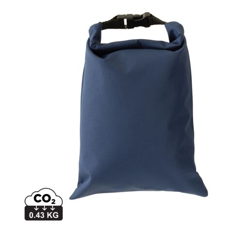 Snackstrap AWARE™ RPET foldable lunchbag 30x20CM navy | No Branding | not available | not available