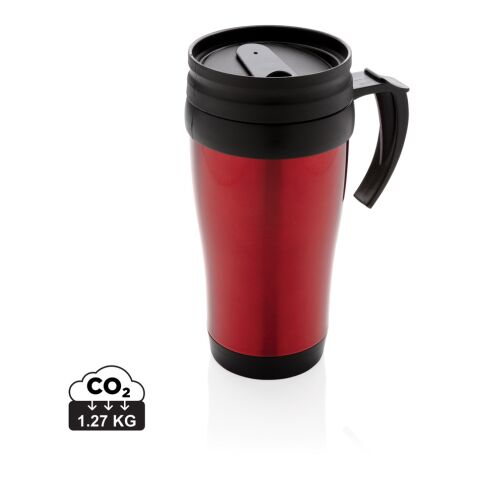 Stainless steel mug red | No Branding | not available | not available
