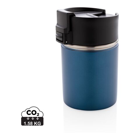 Bogota compact vacuum mug with ceramic coating blue | No Branding | not available | not available