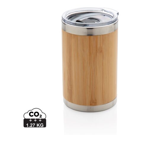 Bamboo coffee to go tumbler